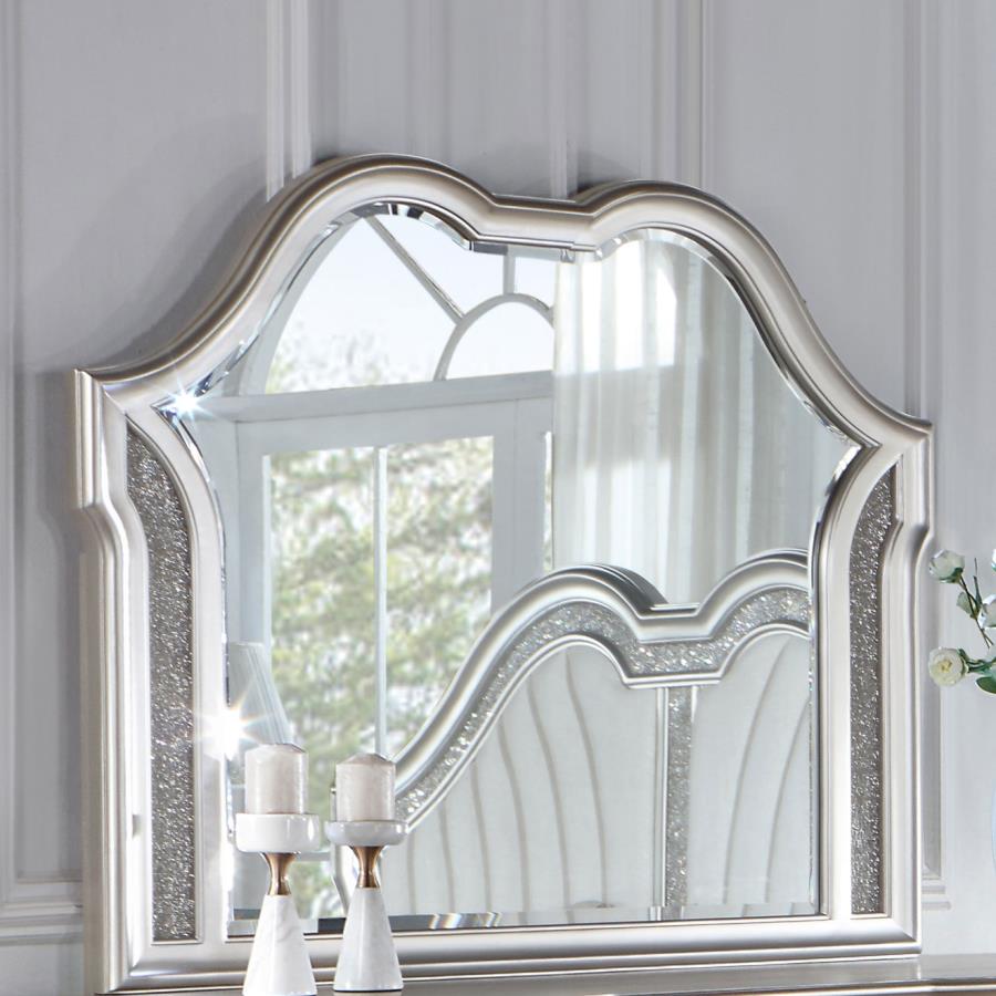 Evangeline Silver Dresser Mirror - MyWaynesHome #