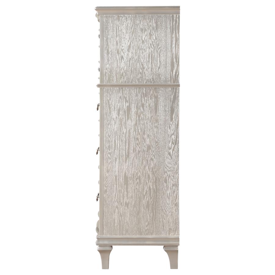 Evangeline Silver Chest - MyWaynesHome #