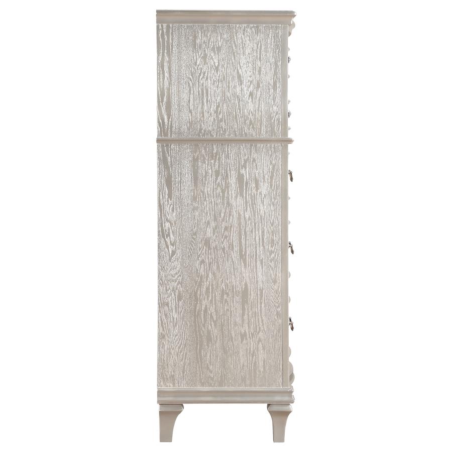 Evangeline Silver Chest - MyWaynesHome #