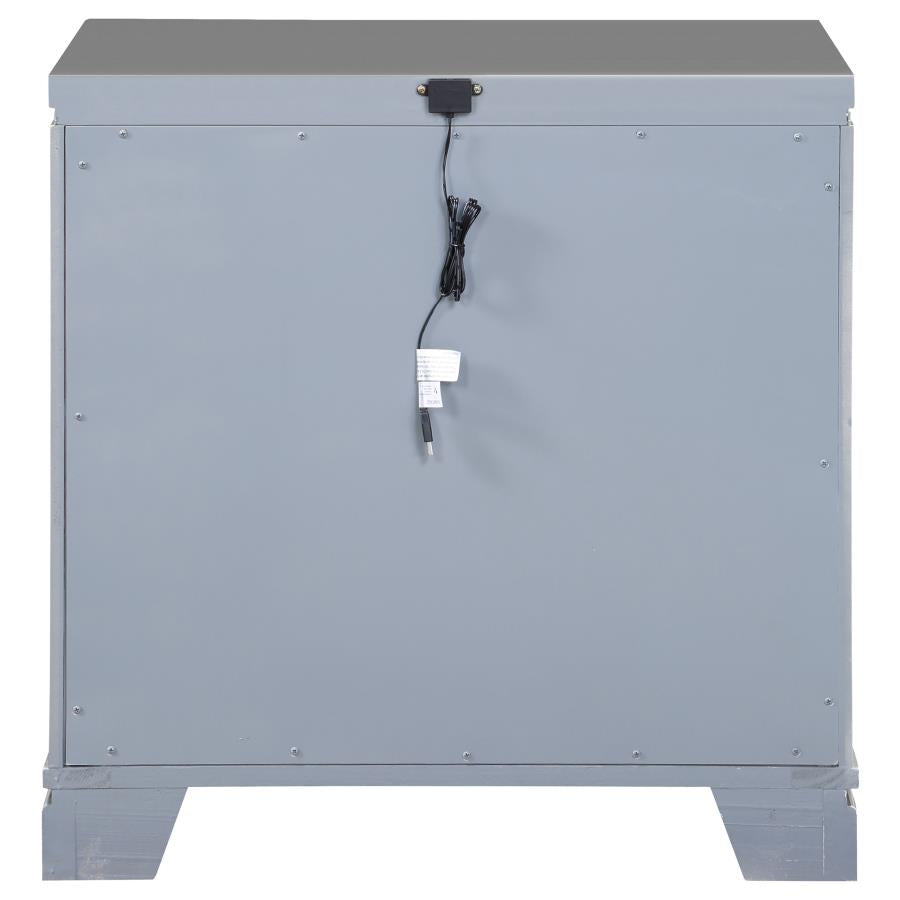 Eleanor Silver Nightstand - MyWaynesHome #