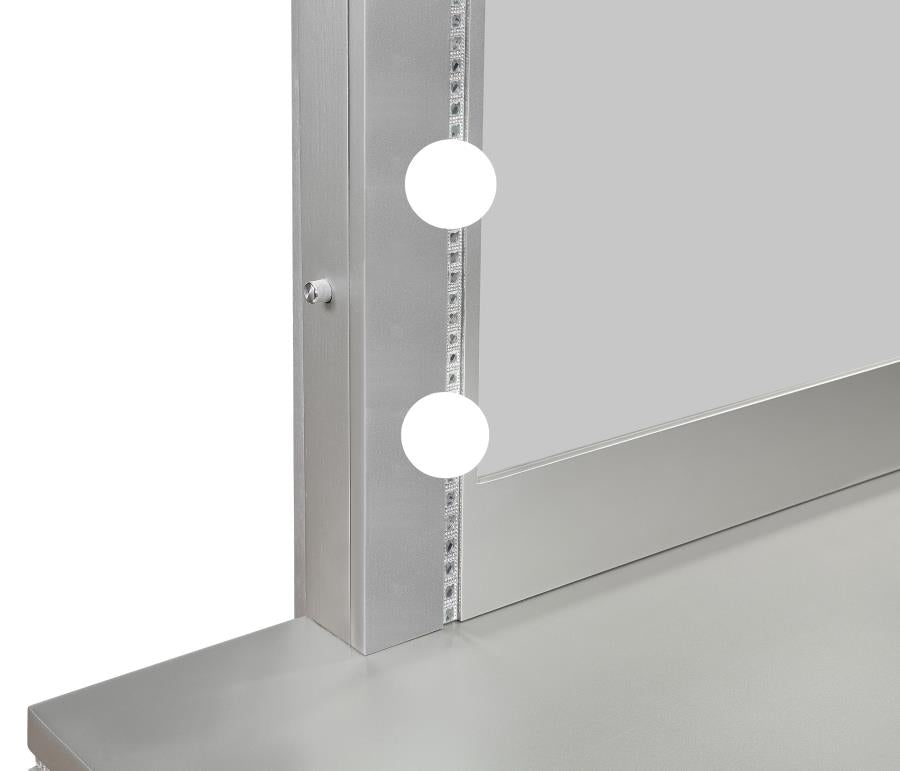 Eleanor Silver Dresser Mirror - MyWaynesHome #