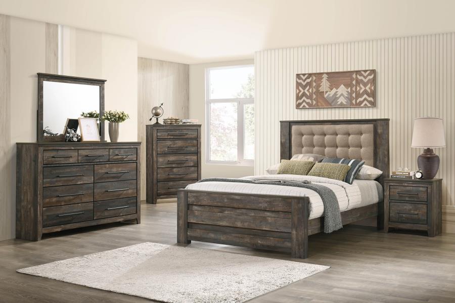 Ridgedale Brown Nightstand - MyWaynesHome #