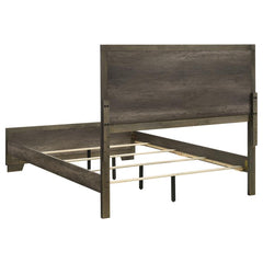 Janine Grey Eastern King Bed 5 Pc Set - MyWaynesHome #