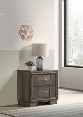 Janine Grey Nightstand - MyWaynesHome #