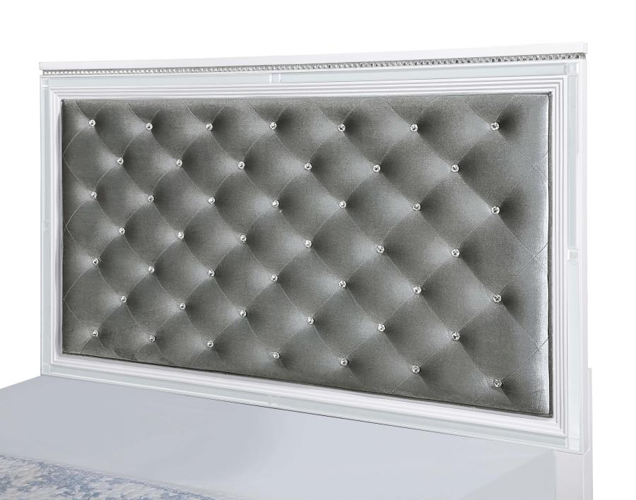 Eleanor White California King Bed - MyWaynesHome #