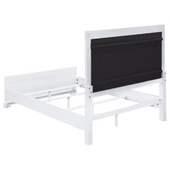 Eleanor White Queen Bed - MyWaynesHome #
