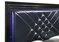 Penelope Black Queen Bed - MyWaynesHome #