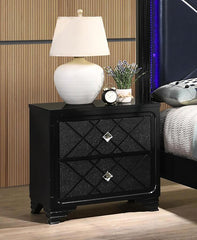 Penelope Black Nightstand - MyWaynesHome #