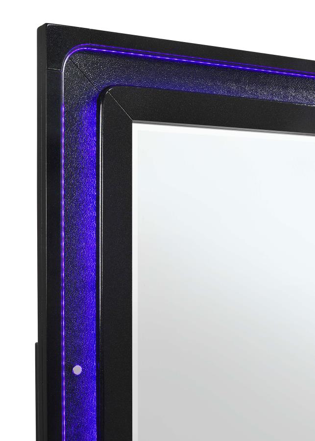 Penelope Black Dresser Mirror - MyWaynesHome #