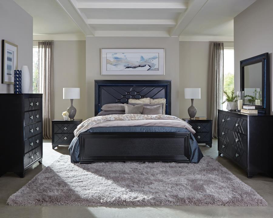 Penelope Black Dresser Mirror - MyWaynesHome #