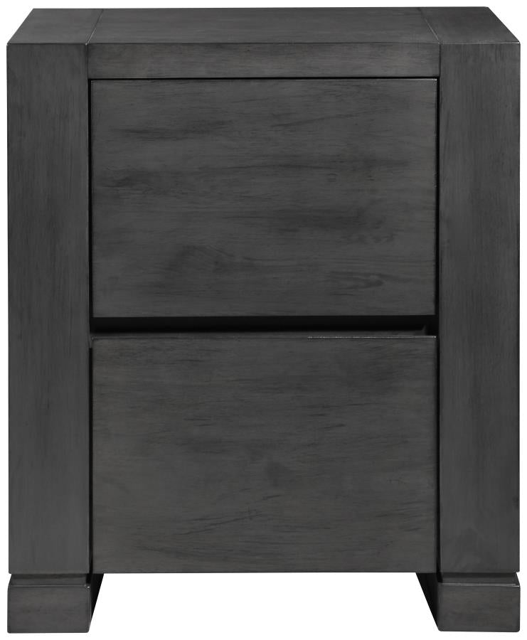 Lorenzo Grey Queen Bed 5 Pc Set - MyWaynesHome #