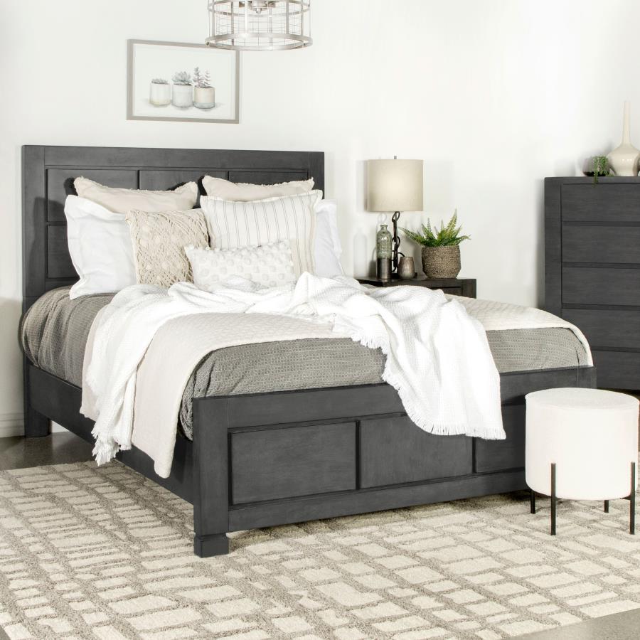 Lorenzo Grey Queen Bed - MyWaynesHome #