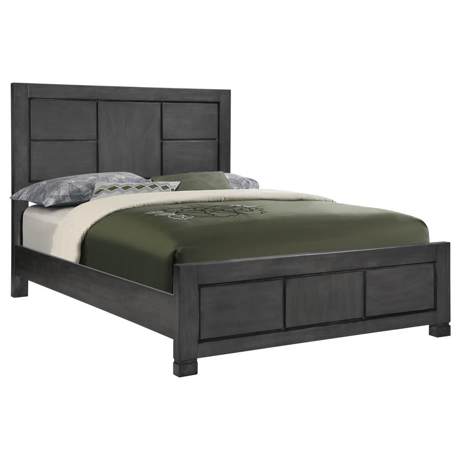 Lorenzo Grey Queen Bed - MyWaynesHome #