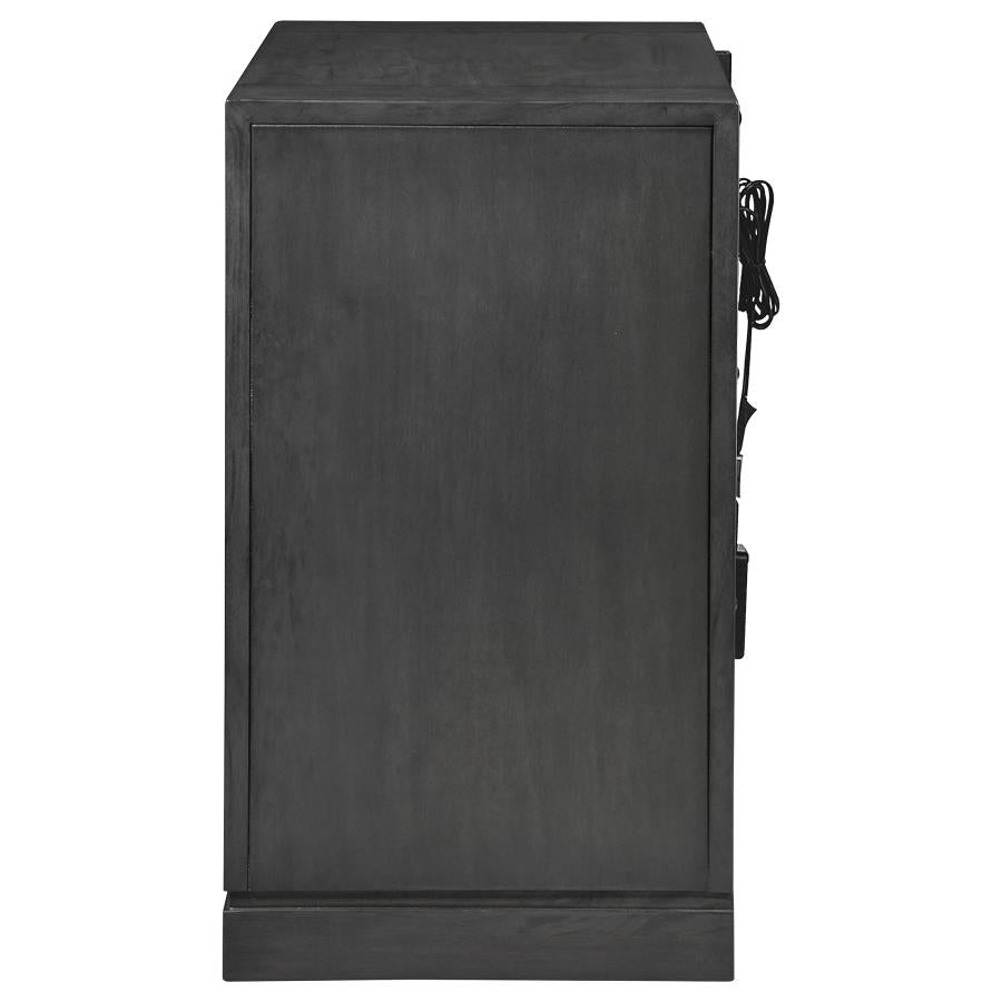 Lorenzo Grey Nightstand - MyWaynesHome #