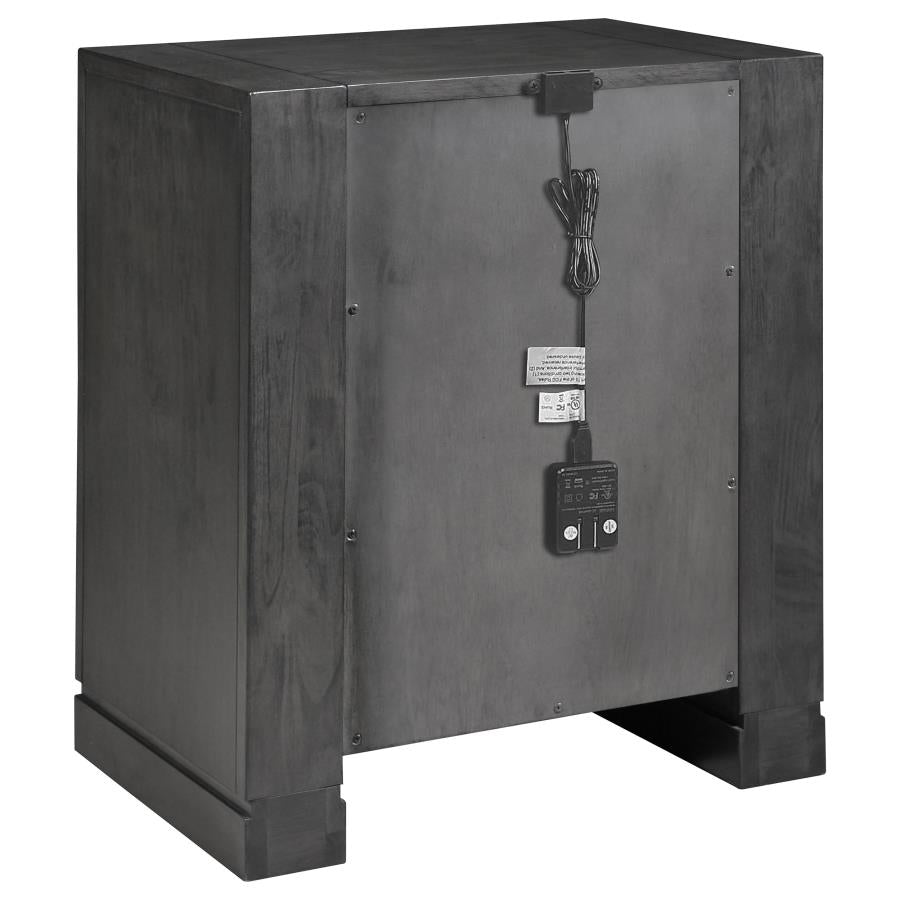 Lorenzo Grey Nightstand - MyWaynesHome #