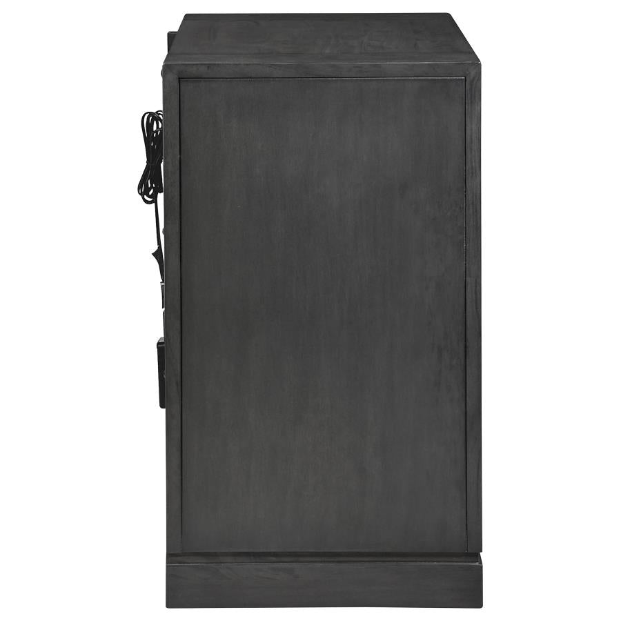 Lorenzo Grey Nightstand - MyWaynesHome #