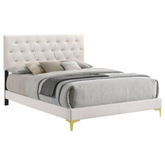 Kendall White Queen Bed - MyWaynesHome #