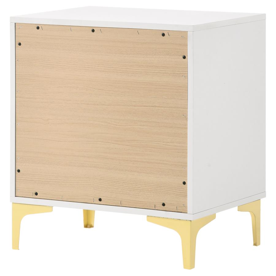 Kendall White Nightstand - MyWaynesHome #