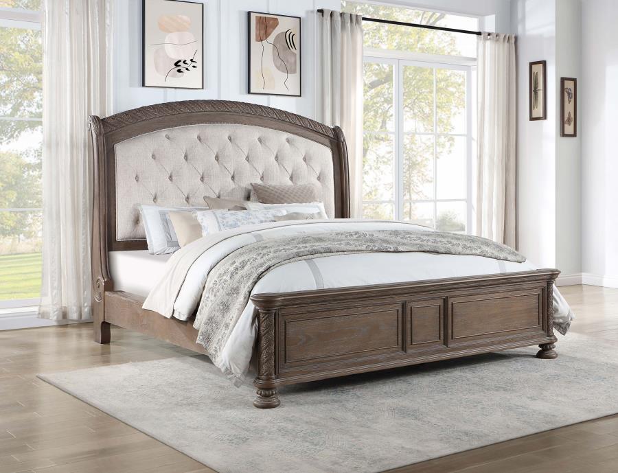 Emmett Brown Eastern King Bed - MyWaynesHome #