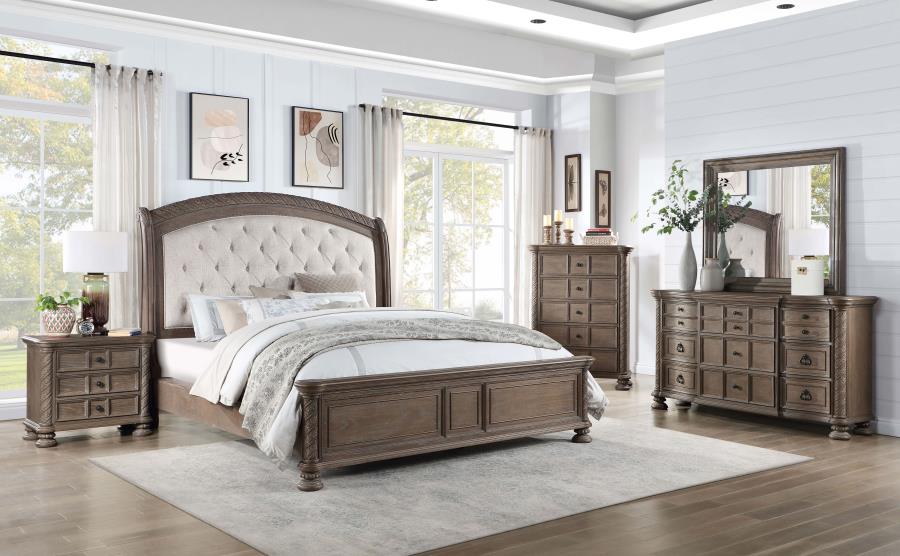 Emmett Brown Eastern King Bed - MyWaynesHome #