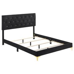 Kendall Black California King Bed - MyWaynesHome #
