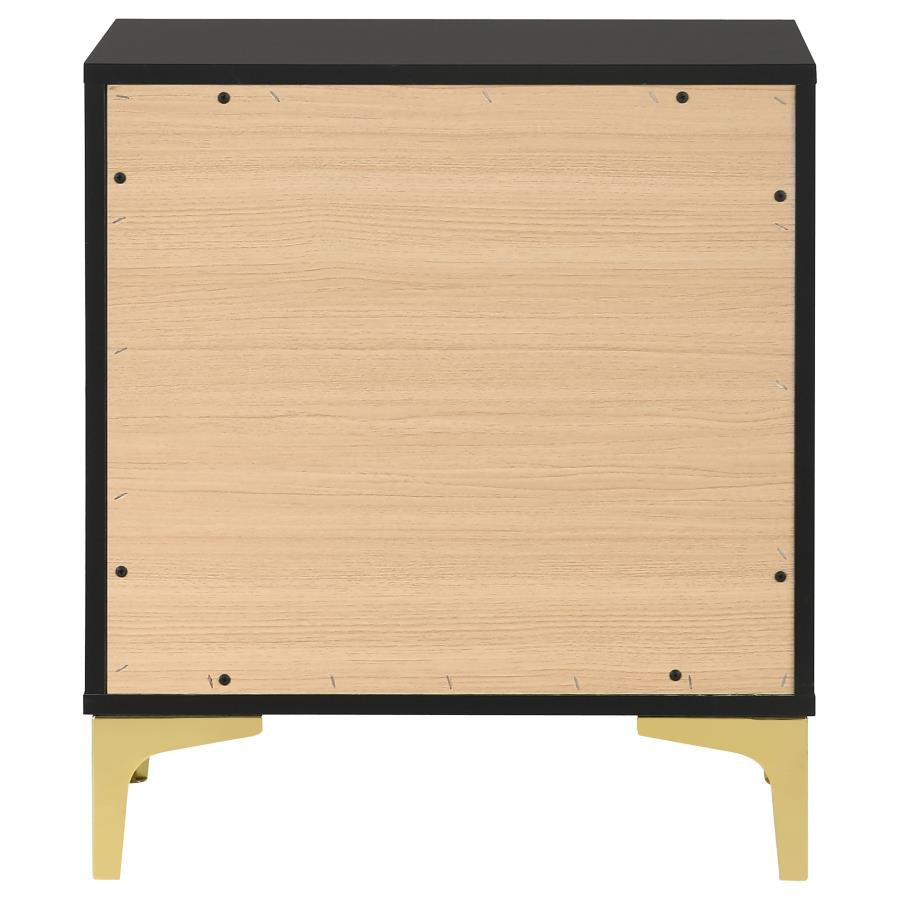 Kendall Black Nightstand - MyWaynesHome #