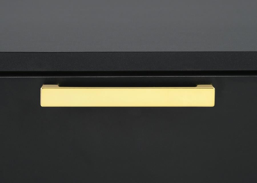 Kendall Black Nightstand - MyWaynesHome #