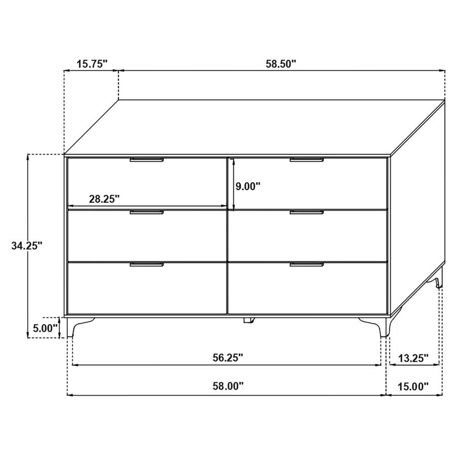 Kendall Black Dresser - MyWaynesHome #