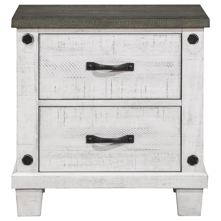 Lilith Grey Eastern King Bed 4 Pc Set - MyWaynesHome #