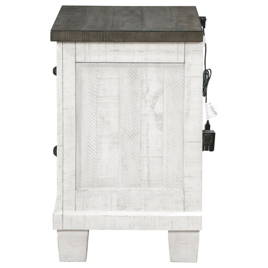 Lilith Grey Nightstand - MyWaynesHome #