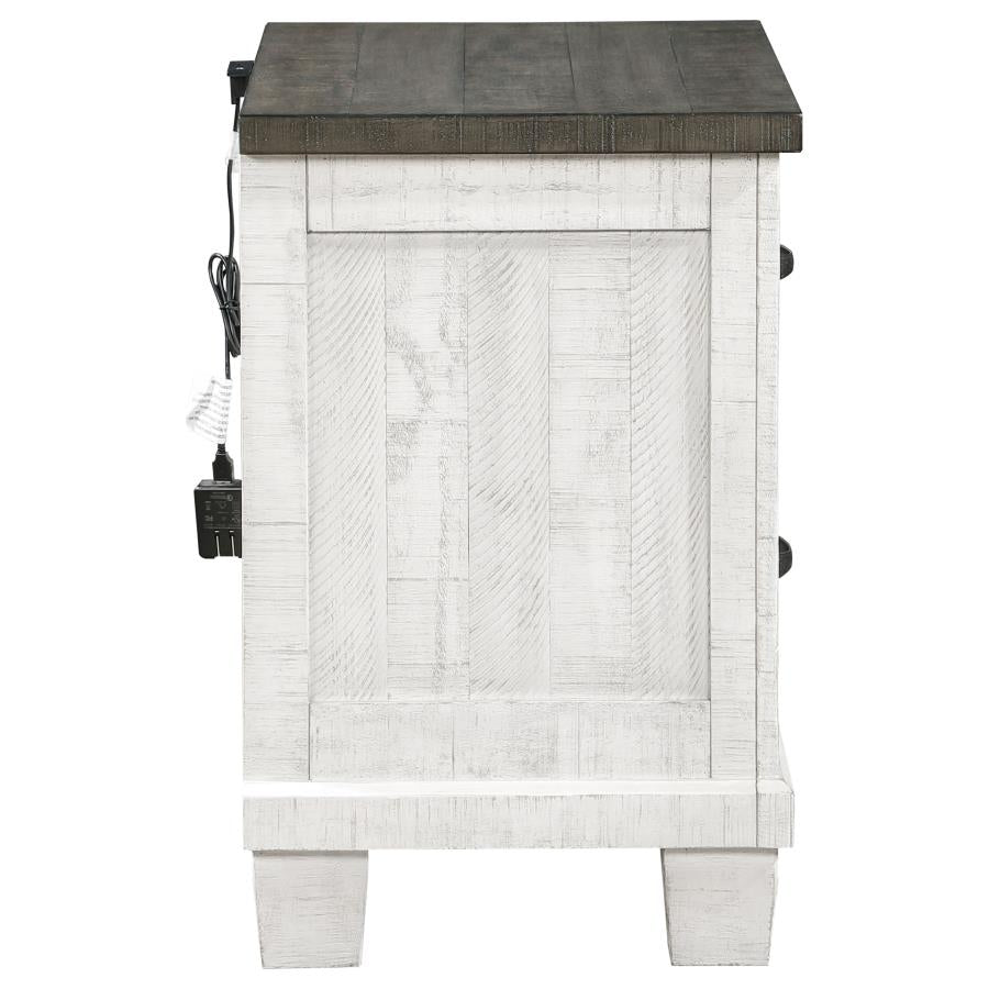 Lilith Grey Nightstand - MyWaynesHome #