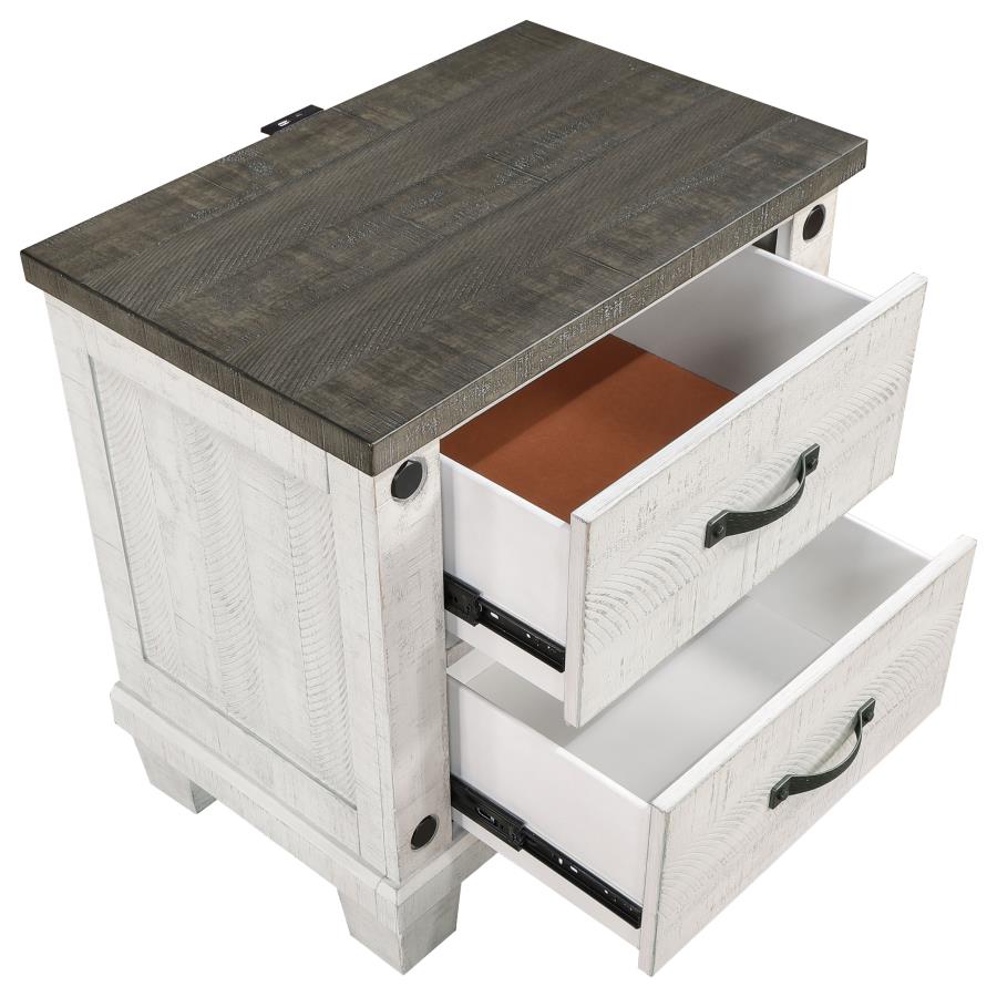 Lilith Grey Nightstand - MyWaynesHome #