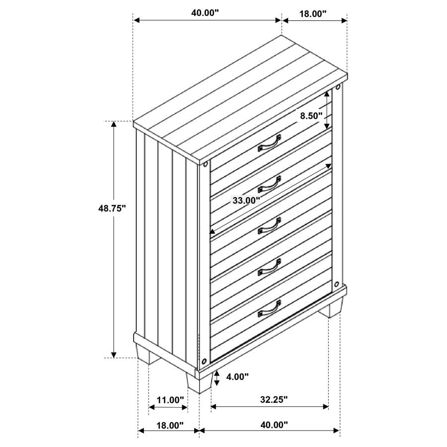 Lilith Grey Chest - MyWaynesHome #