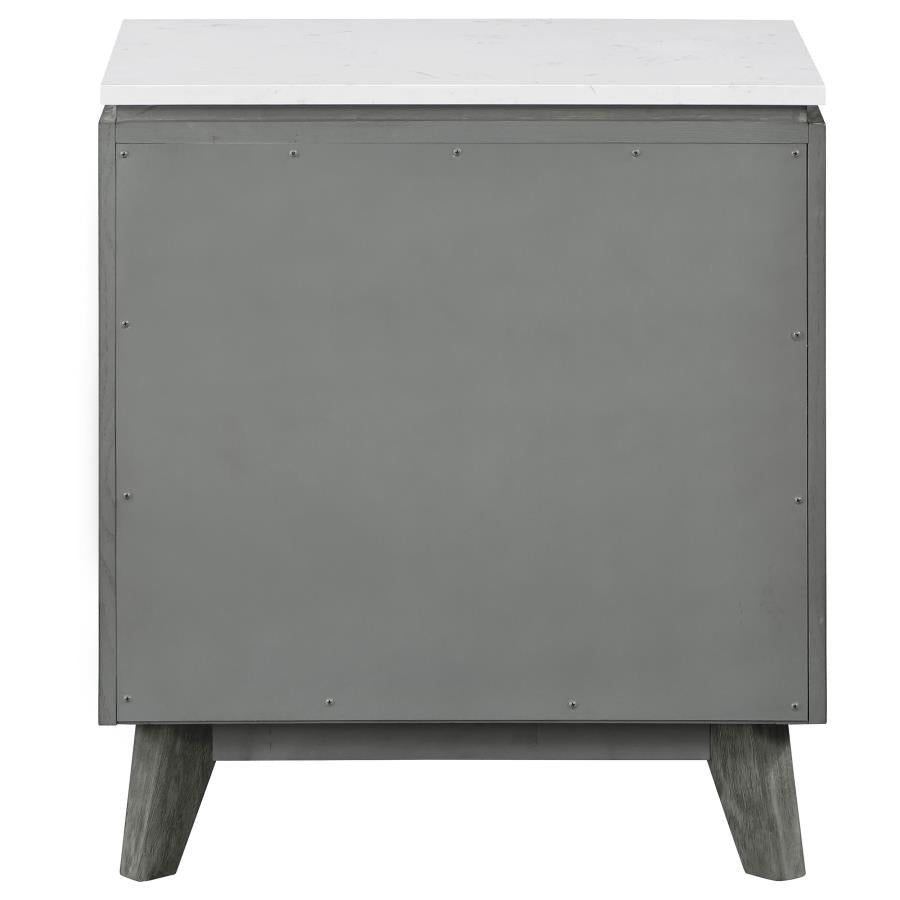 Nathan Grey Nightstand - MyWaynesHome #