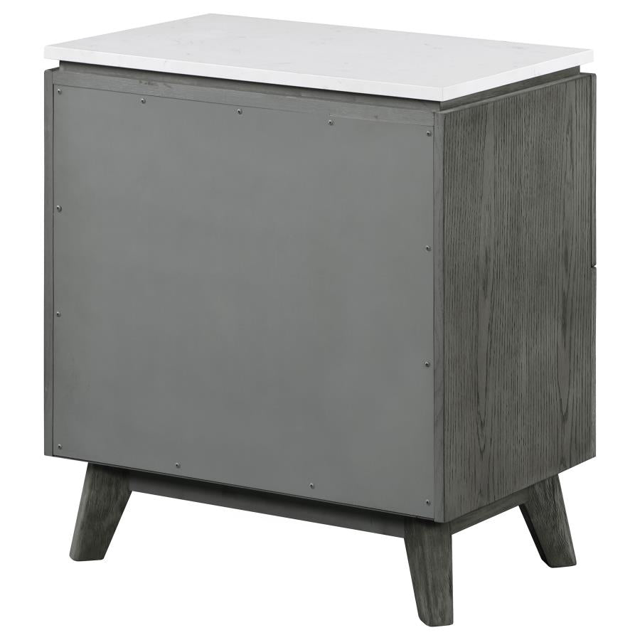 Nathan Grey Nightstand - MyWaynesHome #