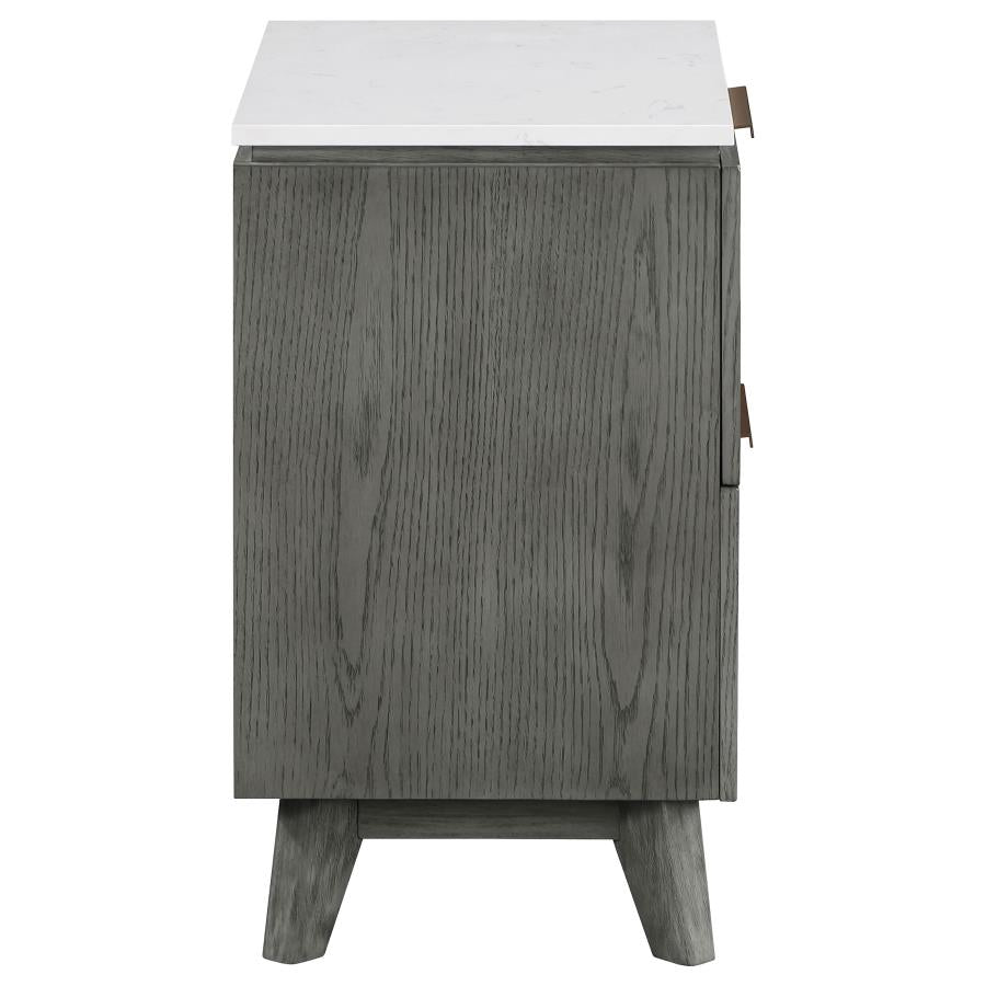 Nathan Grey Nightstand - MyWaynesHome #