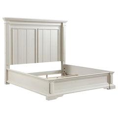 Evelyn White Queen Bed 5 Pc Set - MyWaynesHome #