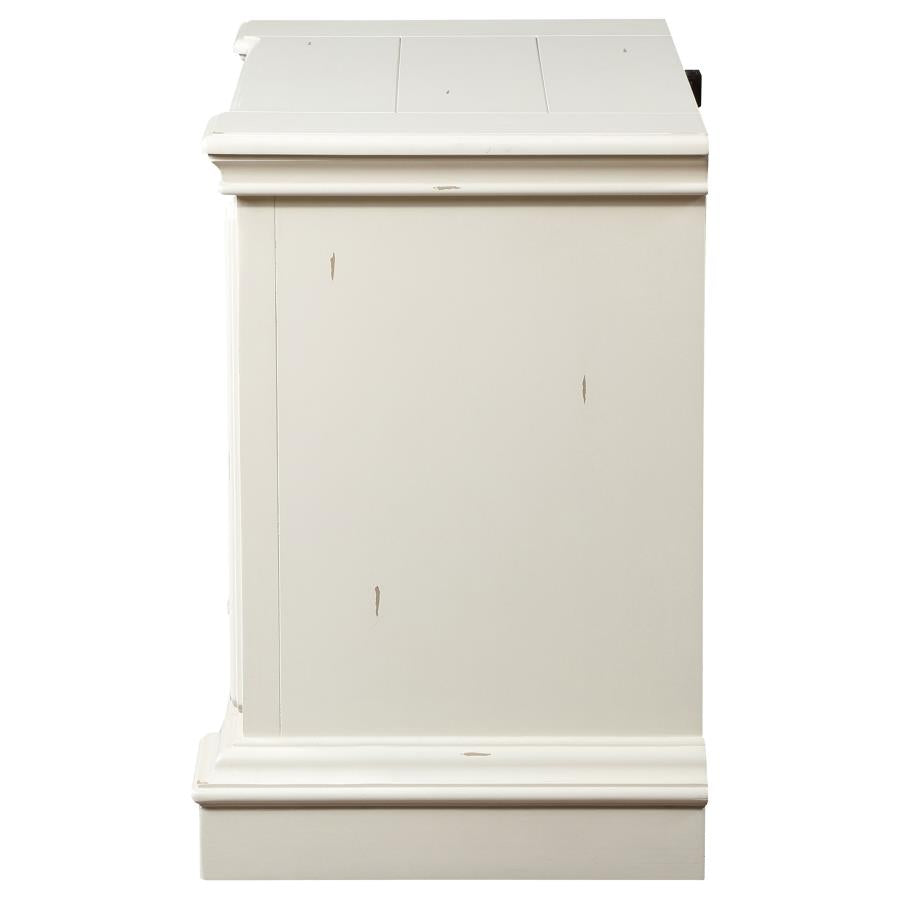 Evelyn White Nightstand - MyWaynesHome #