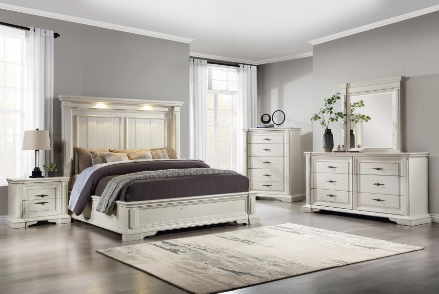 Evelyn White Nightstand - MyWaynesHome #