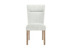 D2504 - 5 Piece Dining Room Set (Dining Table And 4 Dining Chairs) - Light Gray / White