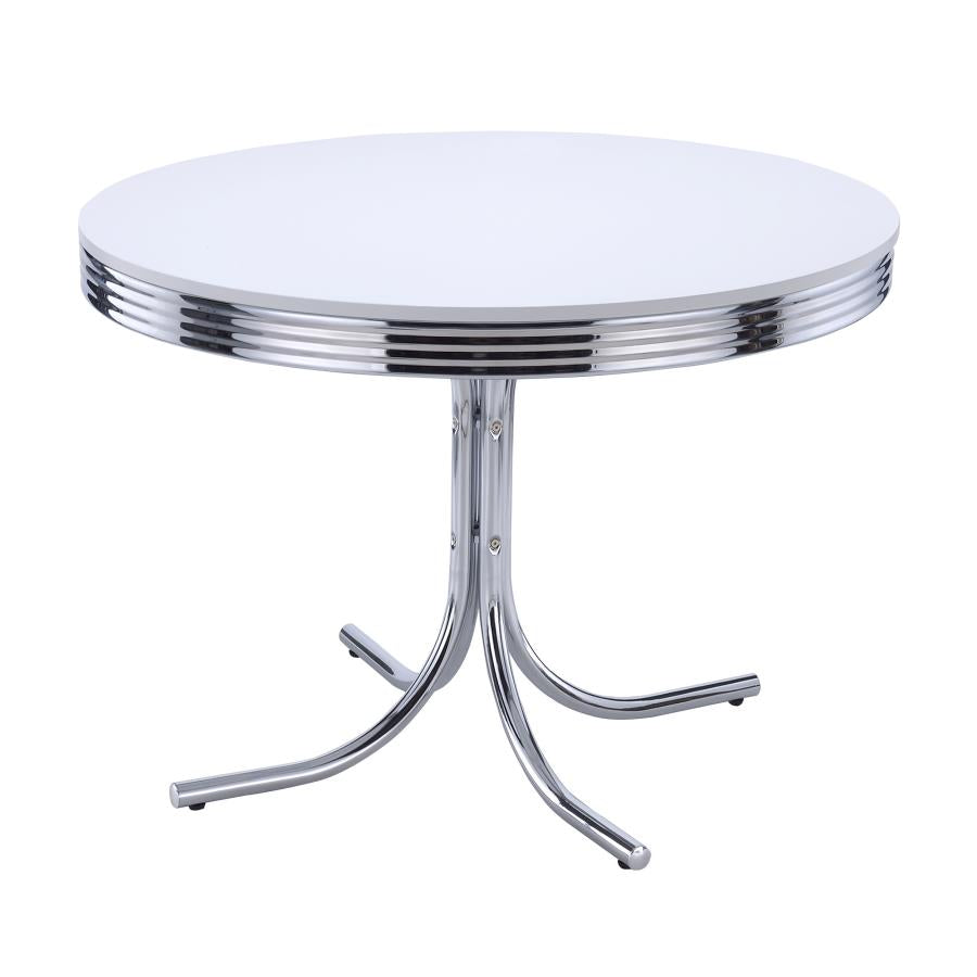 Retro Black 5 Pc Dining Set - MyWaynesHome #