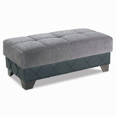 Ottomanson Molina - Upholstered Convertible Ottoman With Storage