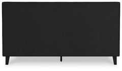 Cadmori - Upholstered Bed With Roll Slats