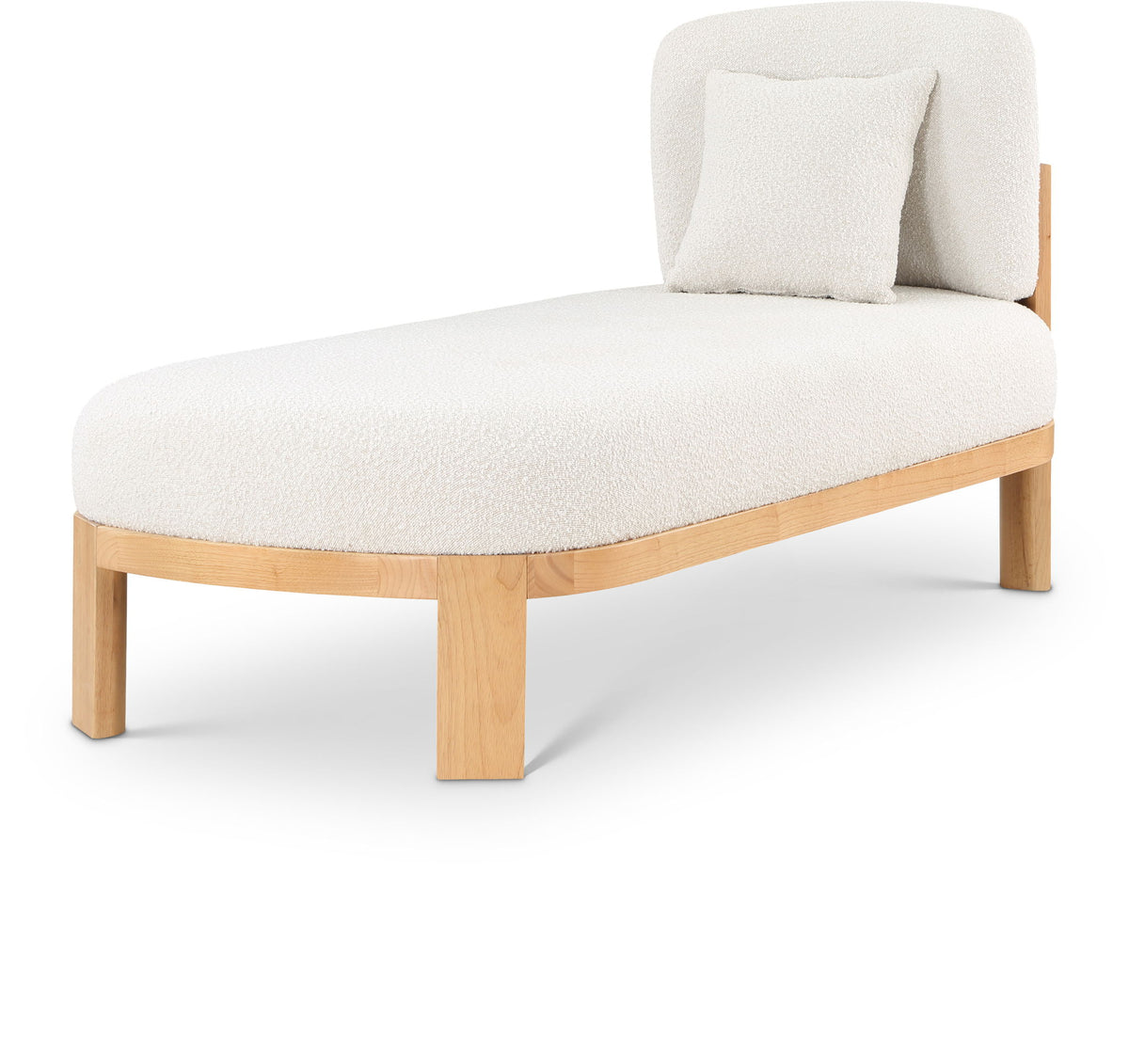 Maybourne - Chaise / Bench With Natural Frame