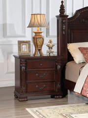 Lyndon - 2 Drawer Nighstand - Cherry