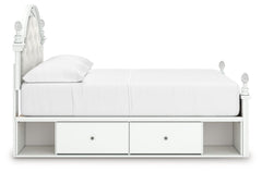 Kozlani - Upholstered Panel Storage Bed