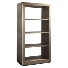 Jennavieve - Bookcase - Gold Aluminum