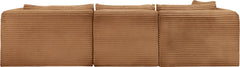 Shaggy - Fabric 3 Piece Modular Sectional