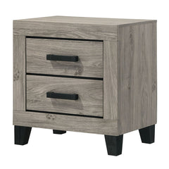Mari - Nightstand - Light Gray Finish