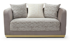 Lexington - Loveseat - Brown / Light Beige